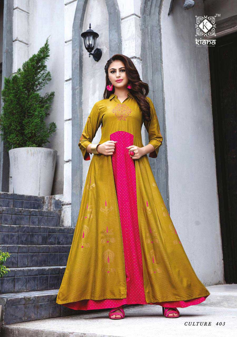 Culture Vol-4 Kiana Cotton Handwork Anarkali Kurti Culture Vol-4 Kiana Cotton Handwork Anarkali Kurti